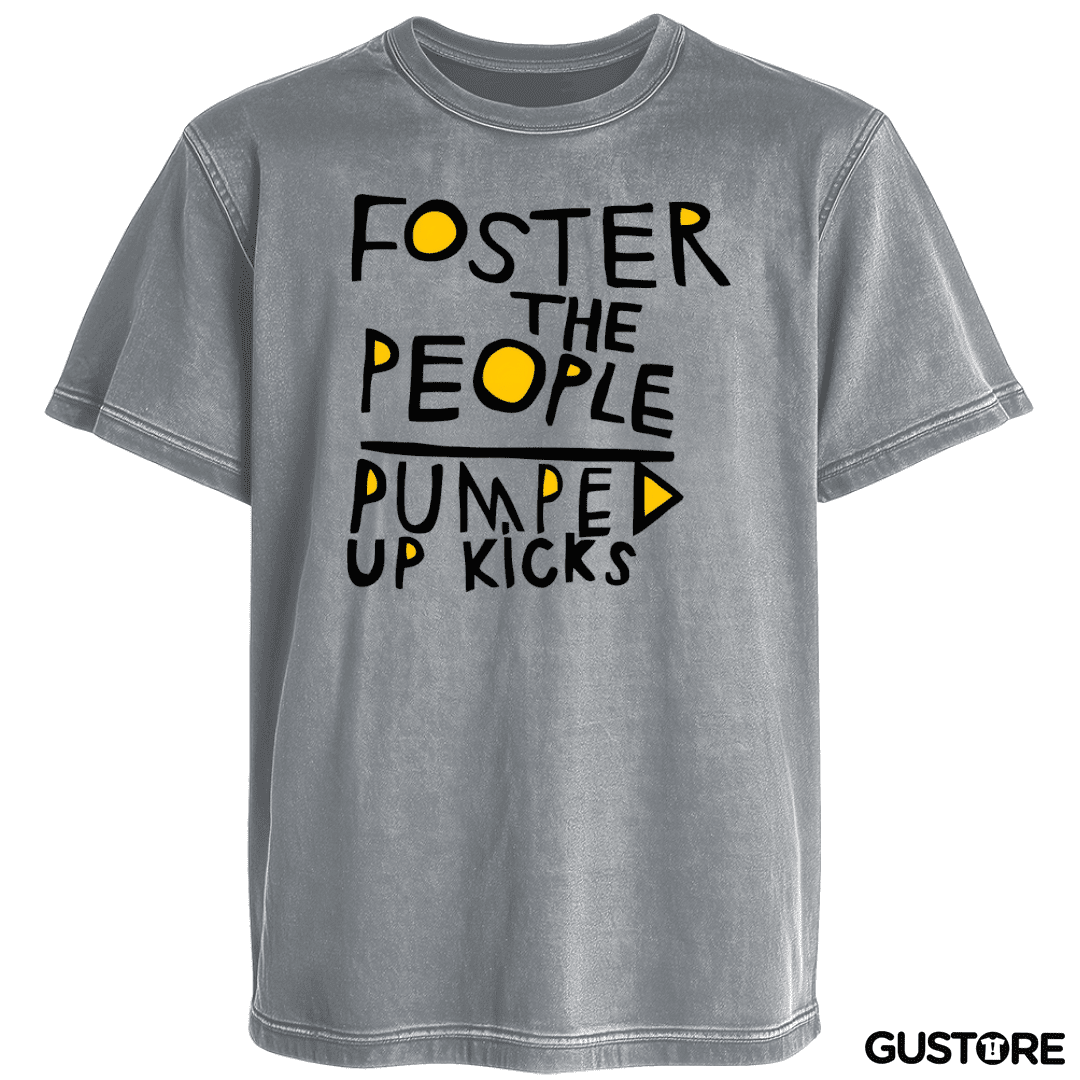 Polera desgastada FTP Pumped Up Kicks 
