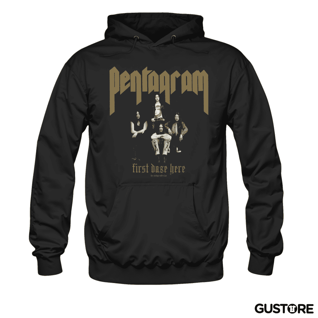 Polerón Canguro Pentagram First Daze Here