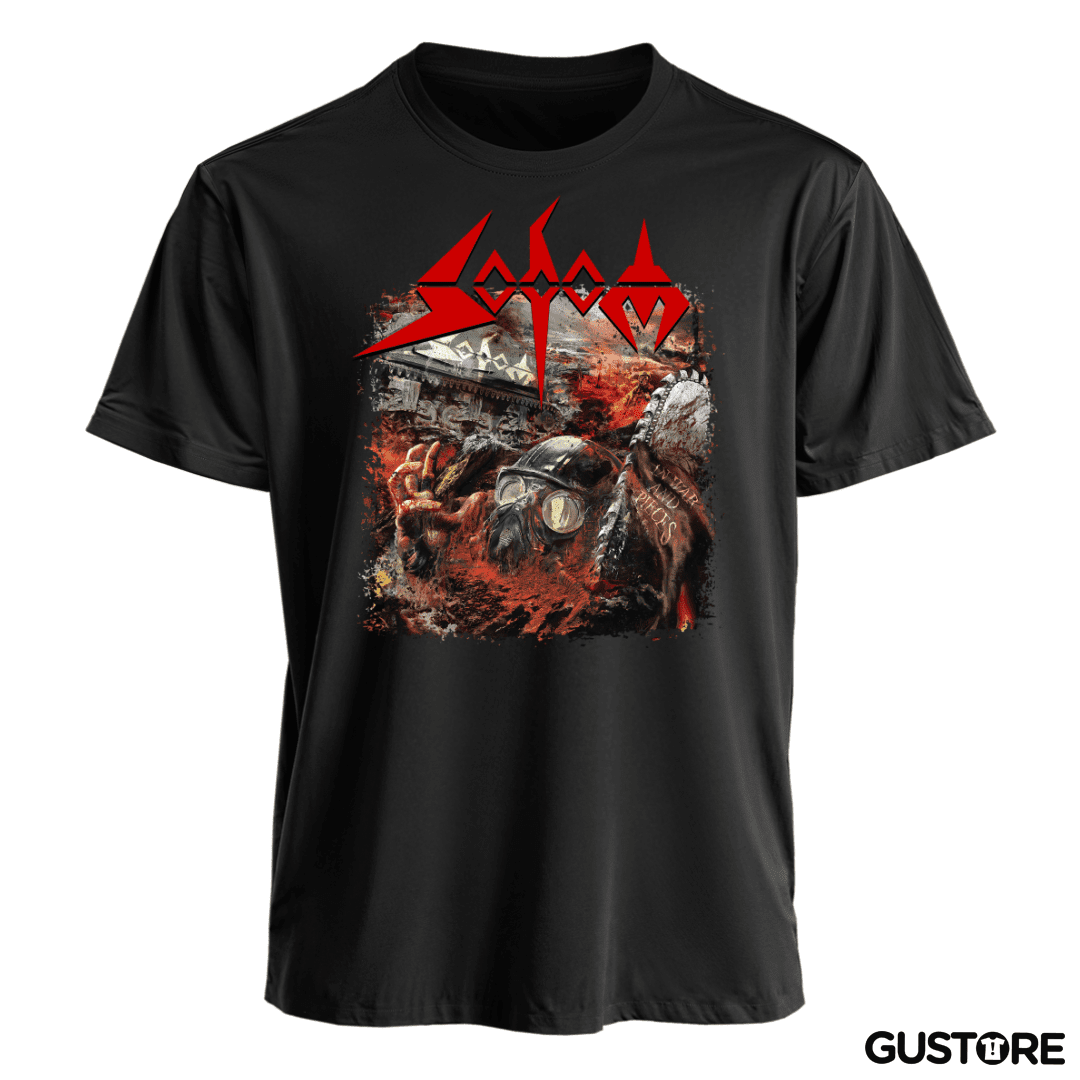 Polera Sodom In War and Pieces