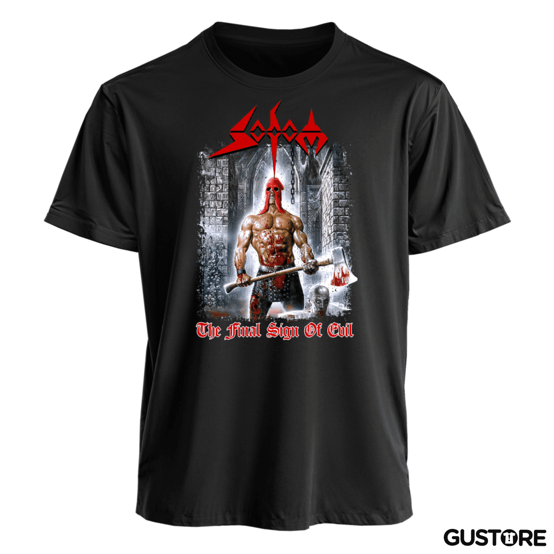 Polera Sodom The Final Sign of Evil