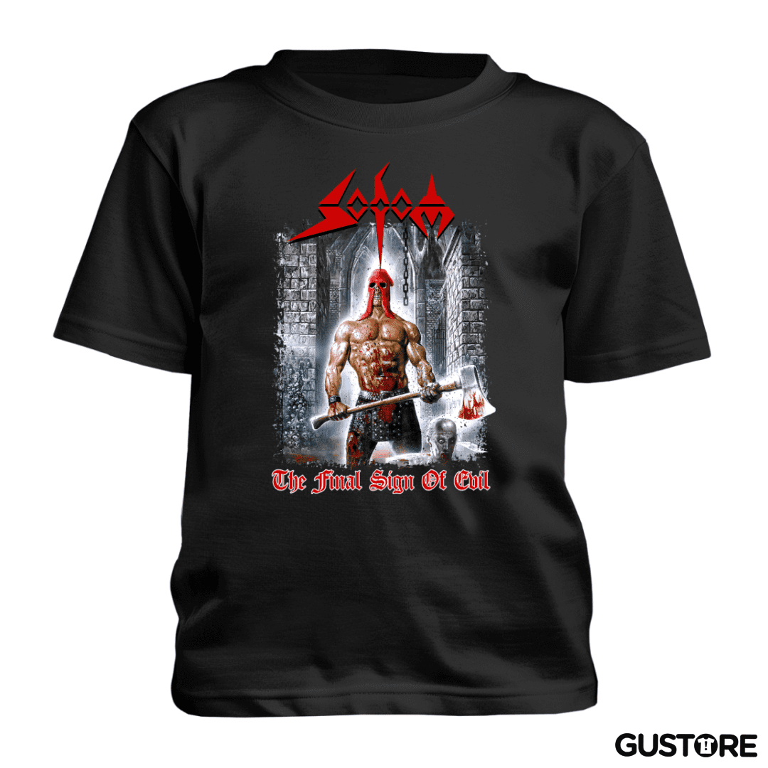 Polera de niño Sodom The Final Sign of Evil