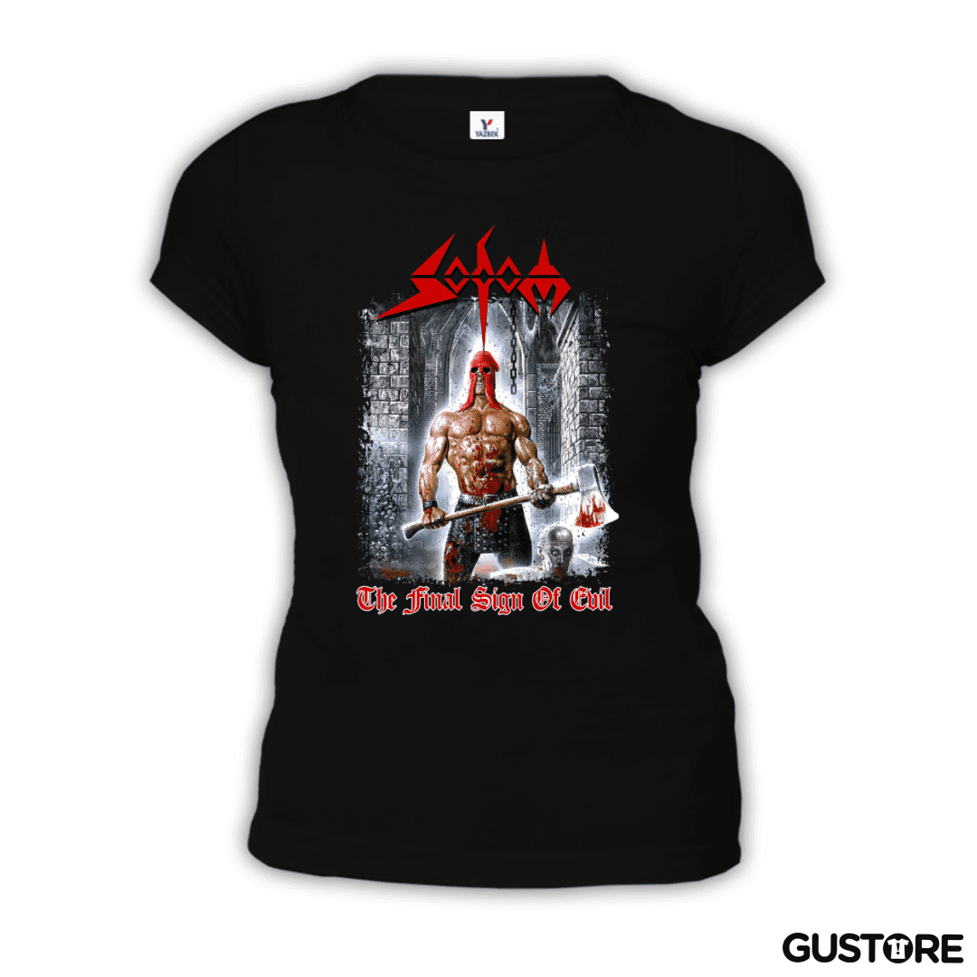 Polera de Mujer Sodom The Final Sign of Evil