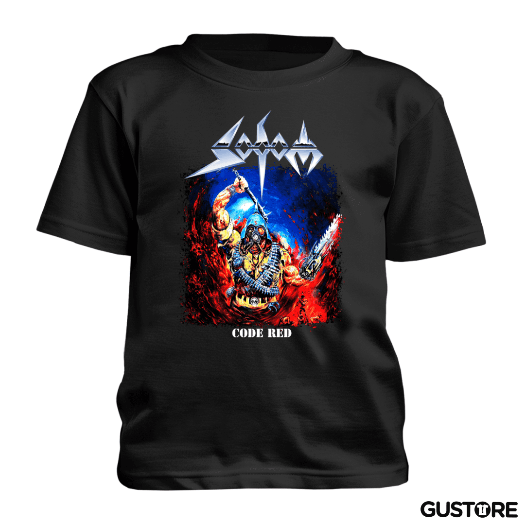Polera de niño Sodom Code Red