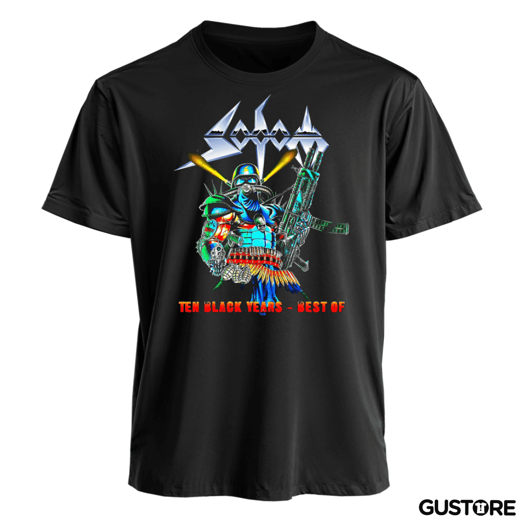 Polera Sodom Ten Black Years