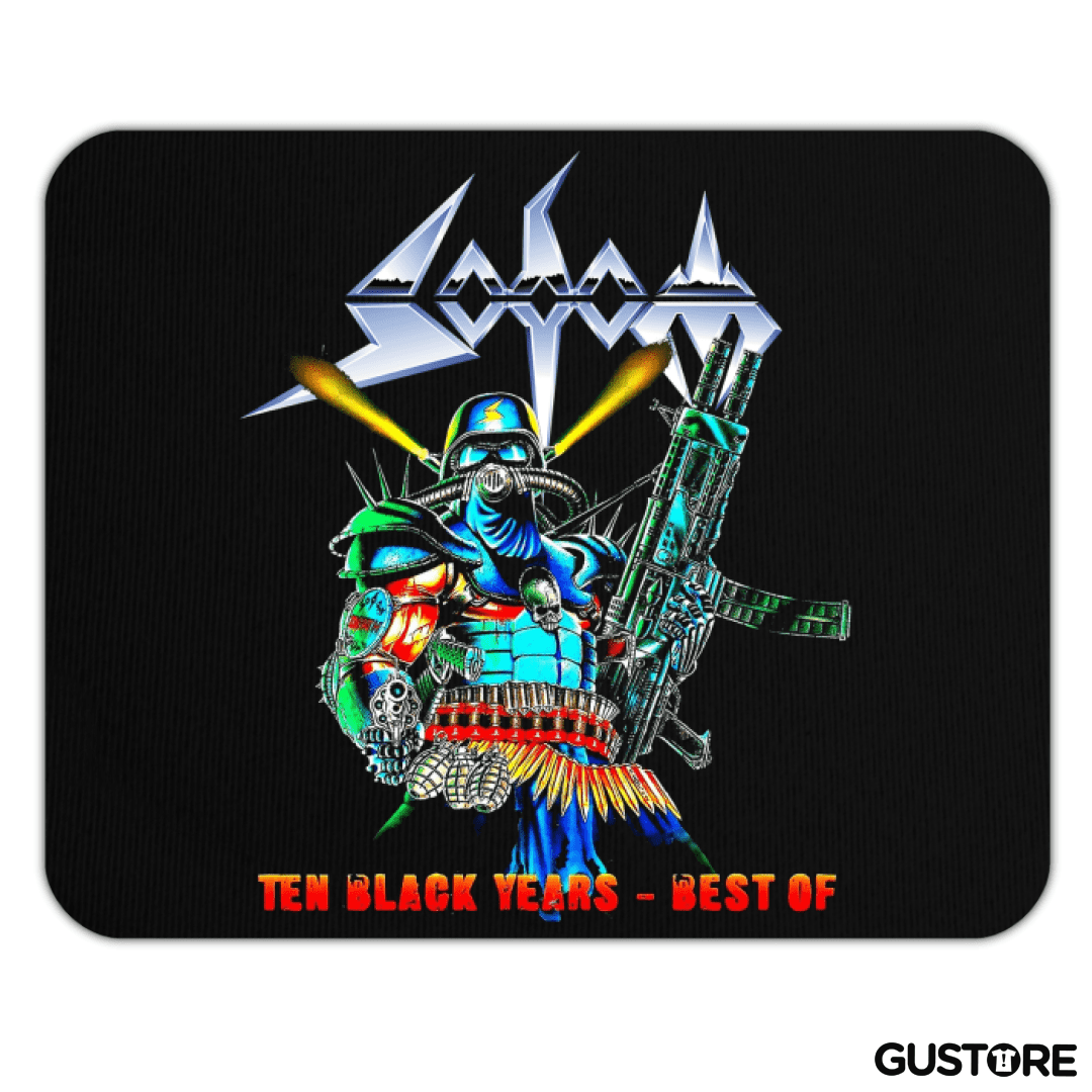Mousepad Sodom Ten Black Years