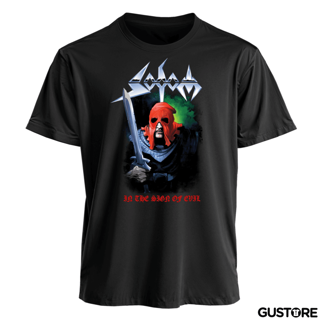 Polera Sodom In The Sign of Evil