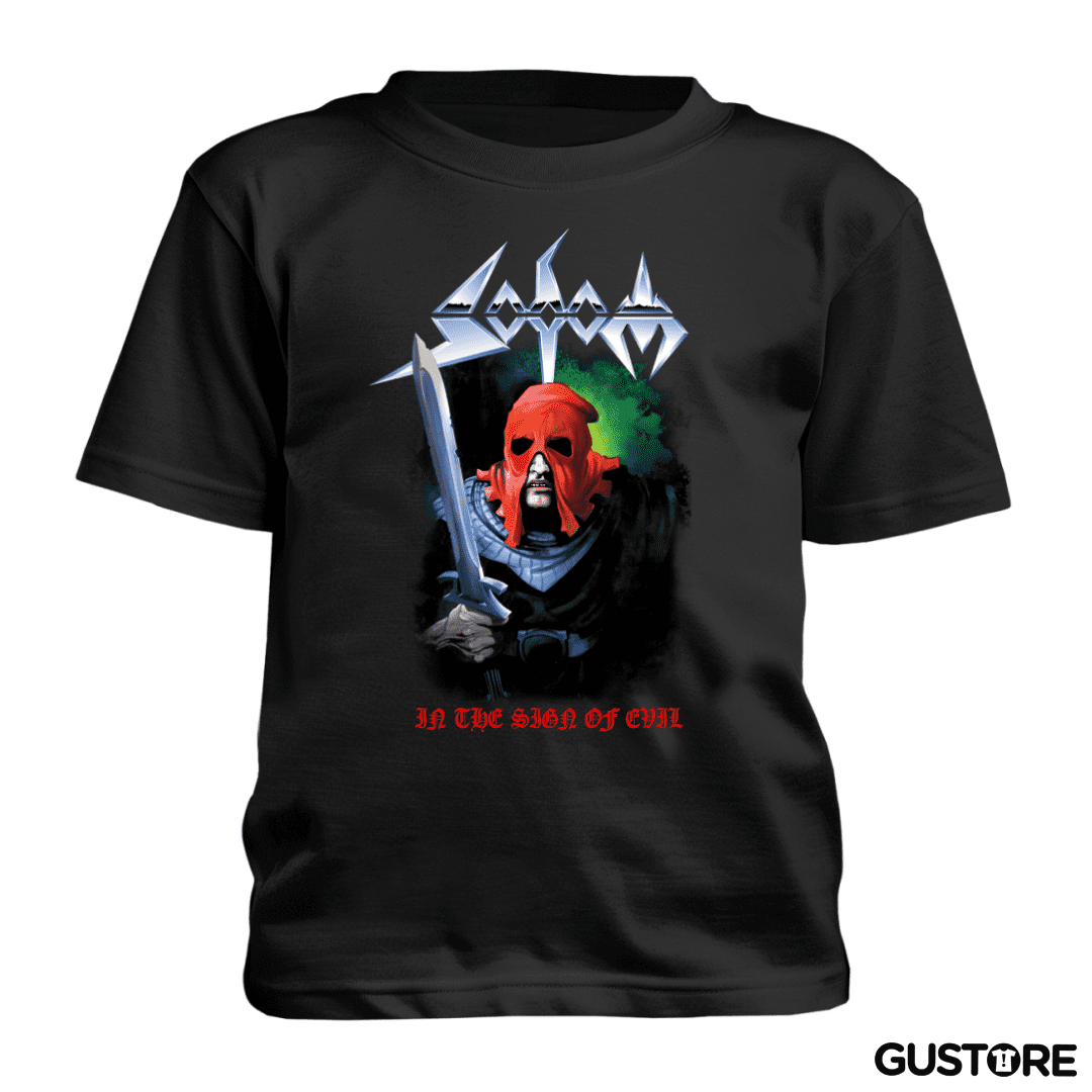 Polera de niño Sodom In The Sign of Evil