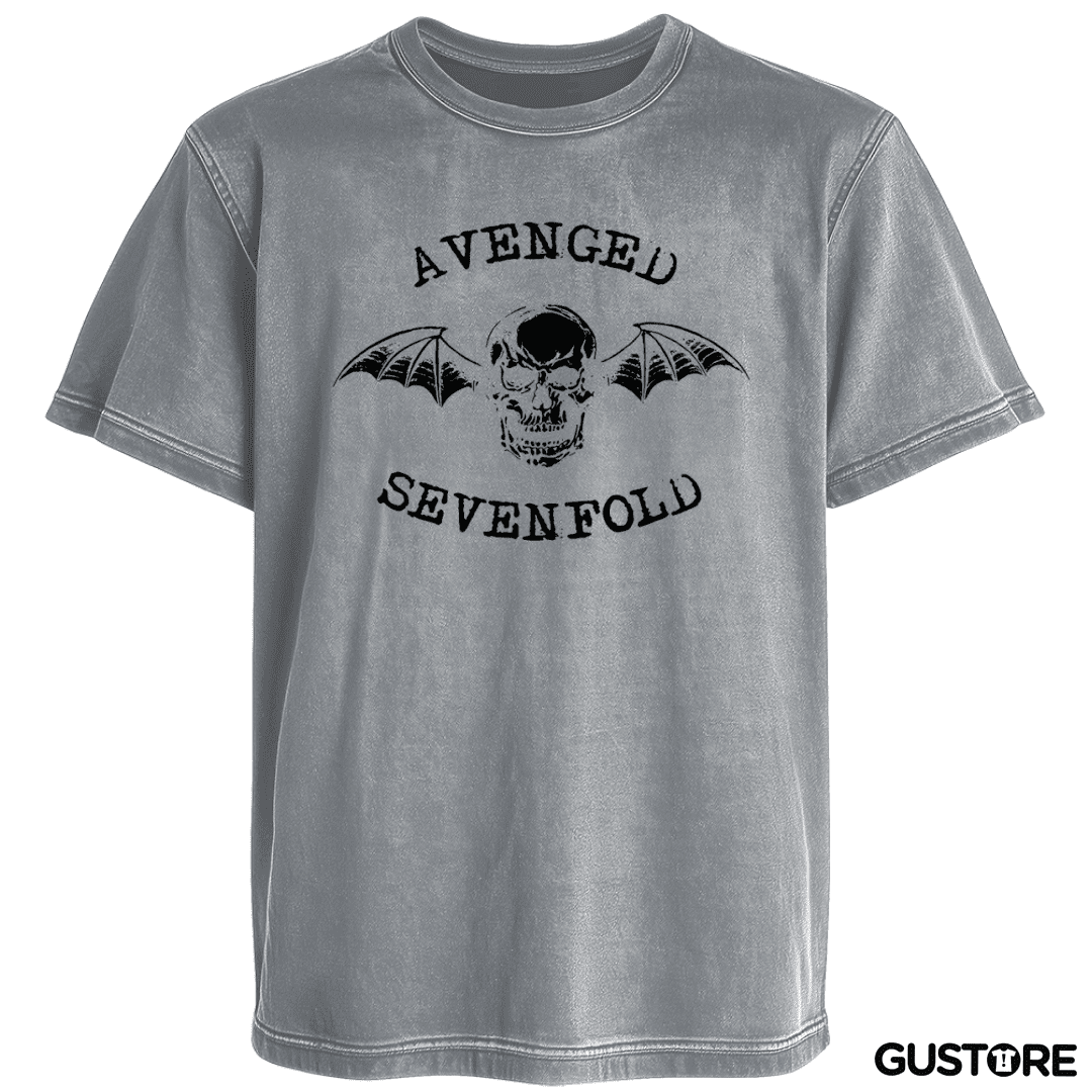 Polera desgastada Avenged sevenfold 6 