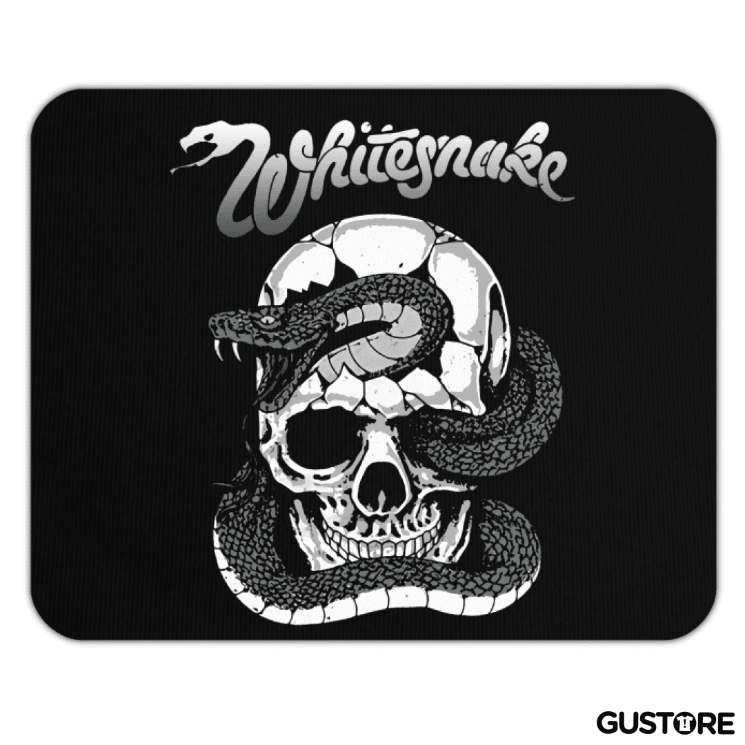 Mousepad Whitesnake skull