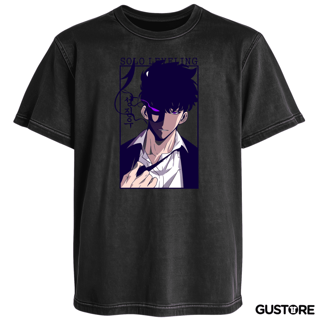 Polera desgastada Solo Leveling Sung
