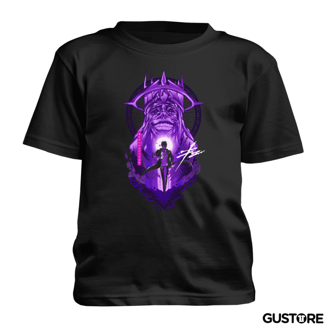 Polera de niño Solo Leveling Monarca