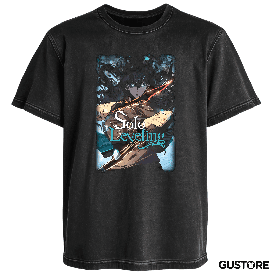 Polera desgastada Solo Leveling fly
