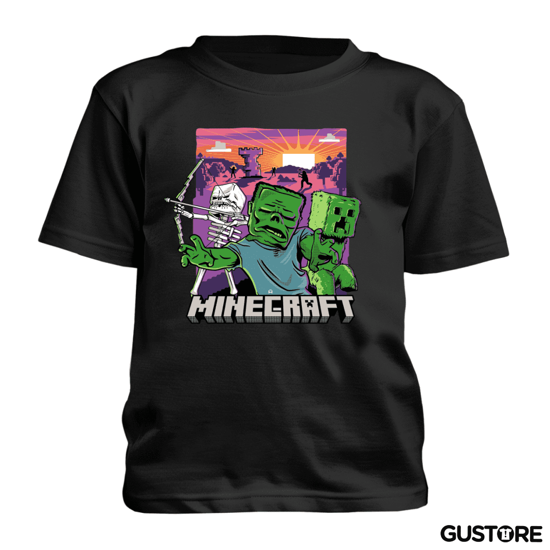 Polera de niño Minecraft Movie