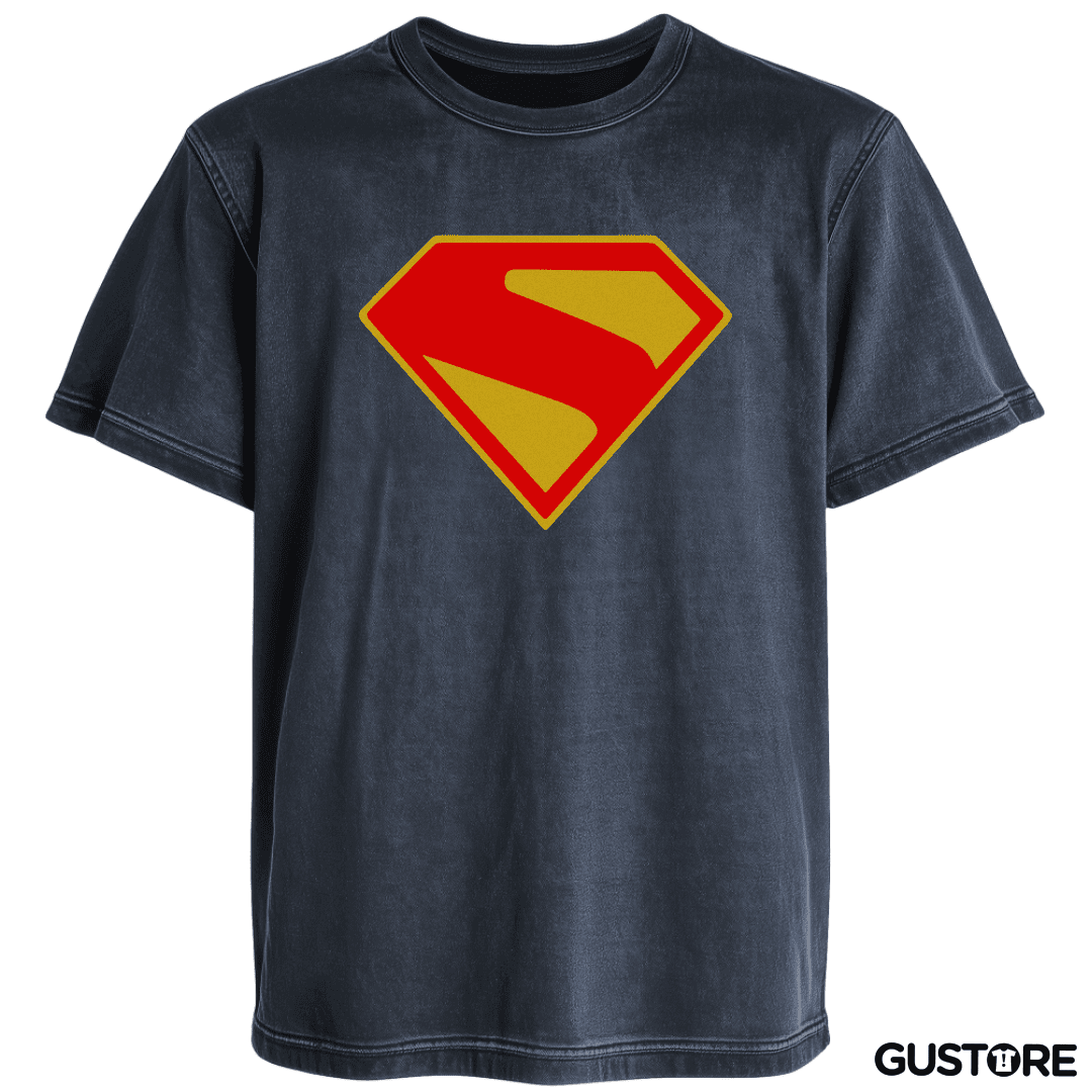 Polera desgastada Superhombre 2025