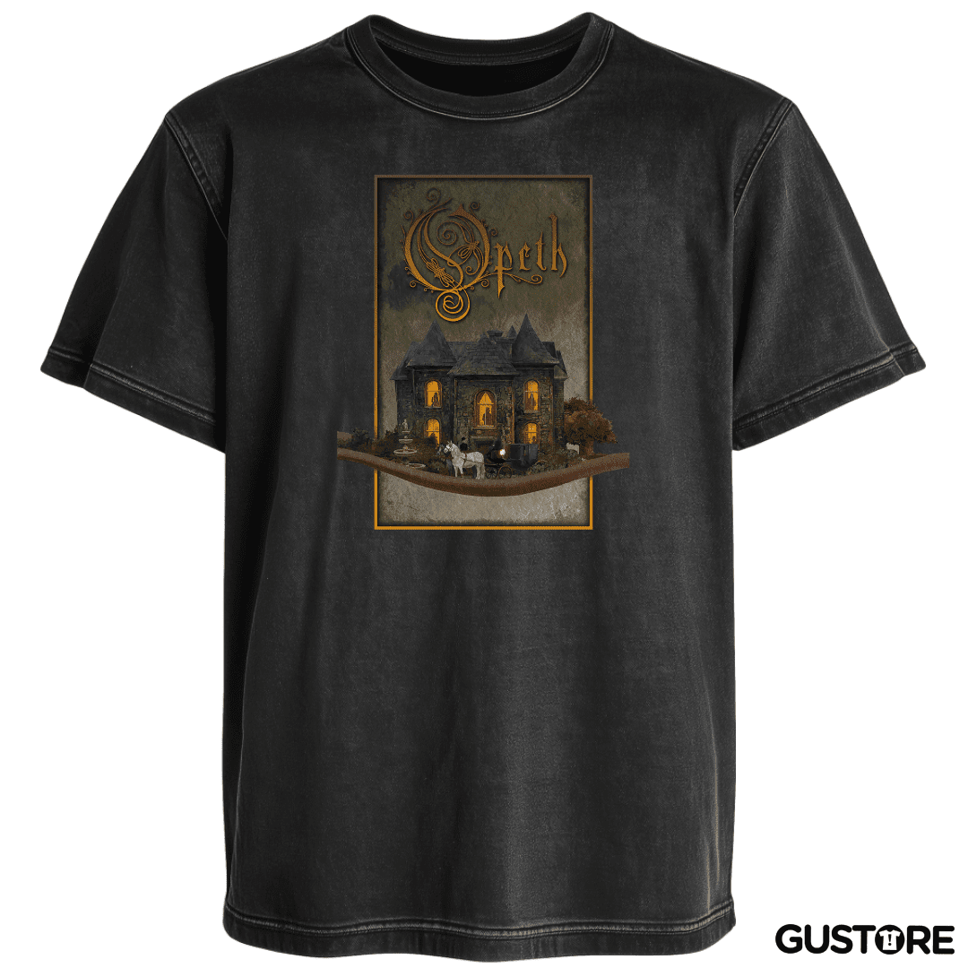 Polera desgastada Opeth In Cauda 