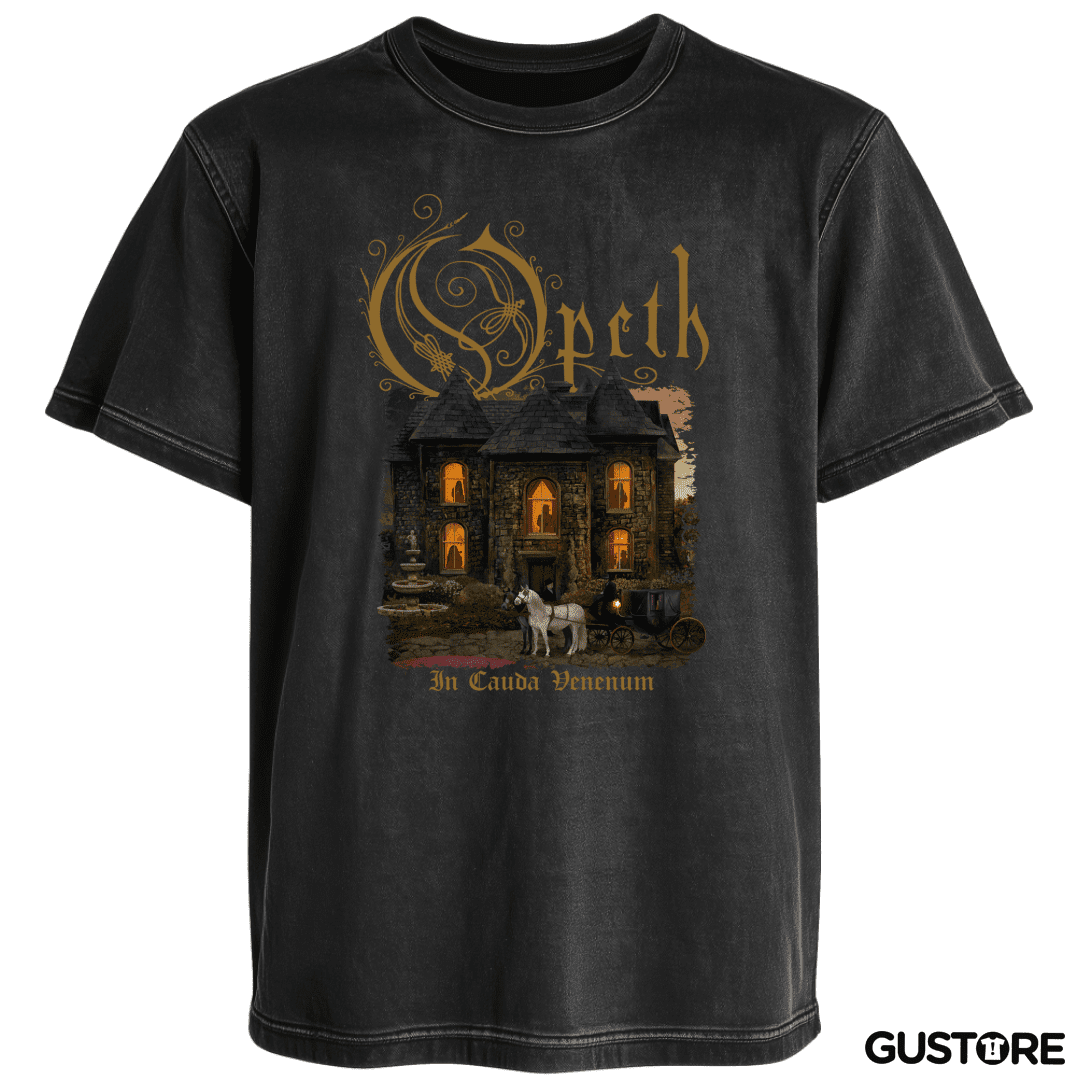 Polera desgastada Opeth In Cauda Venenum