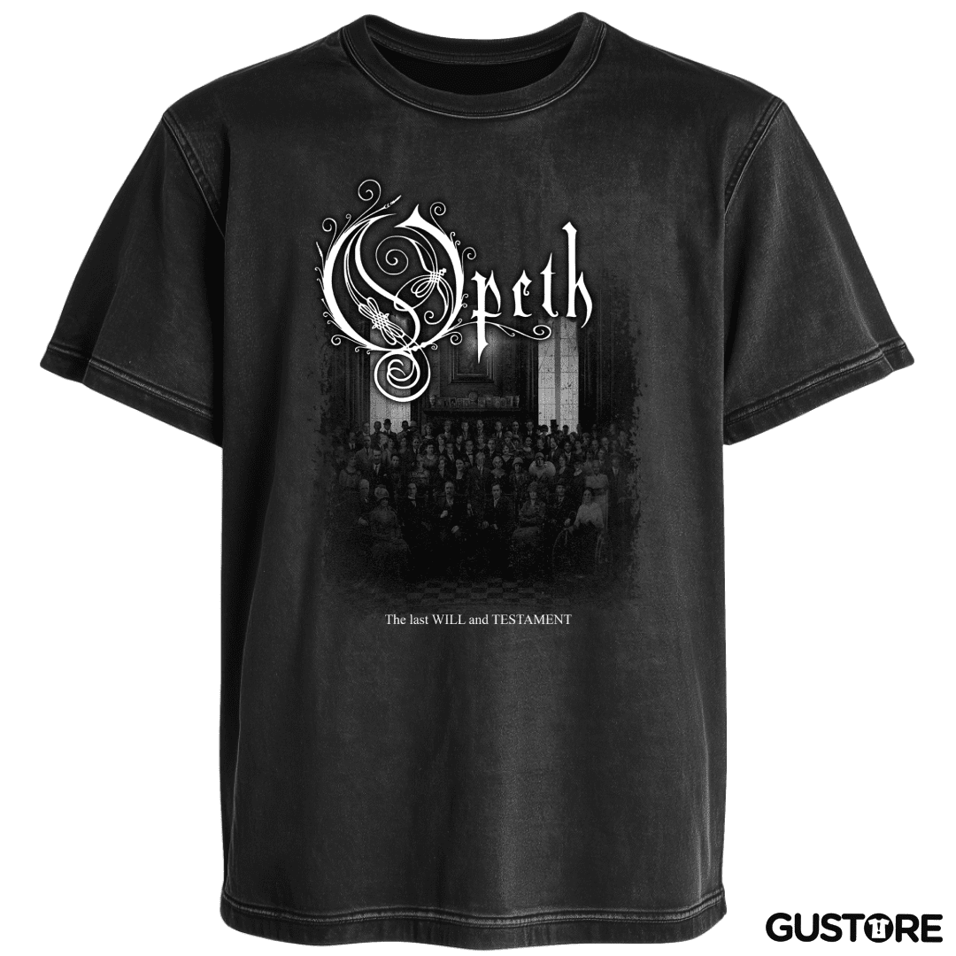 Polera desgastada Opeth The Last Will and Testament