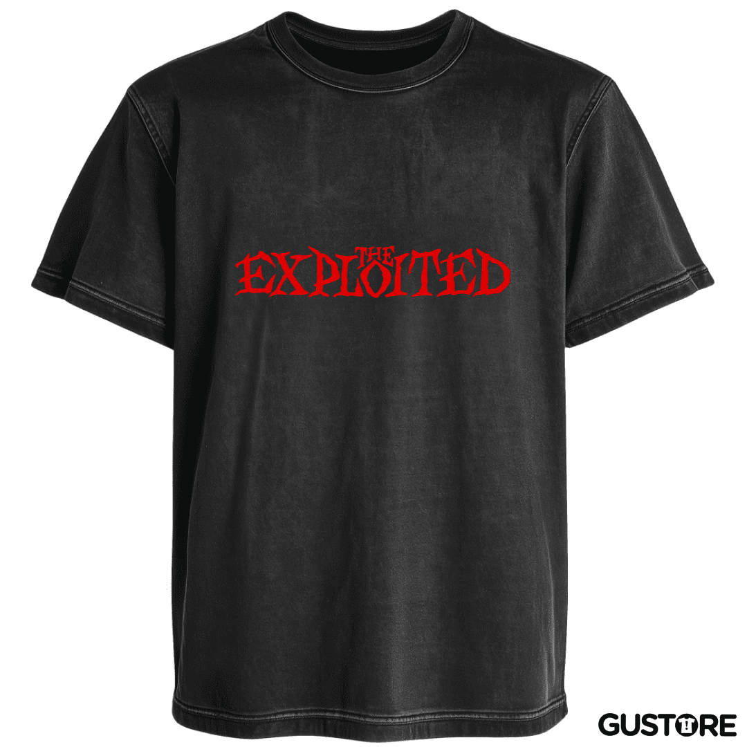 Polera desgastada The Exploited Logo