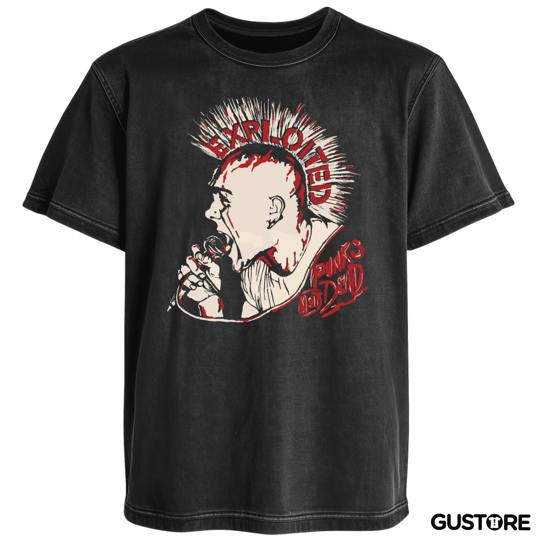 Polera desgastada The Exploited Wattie