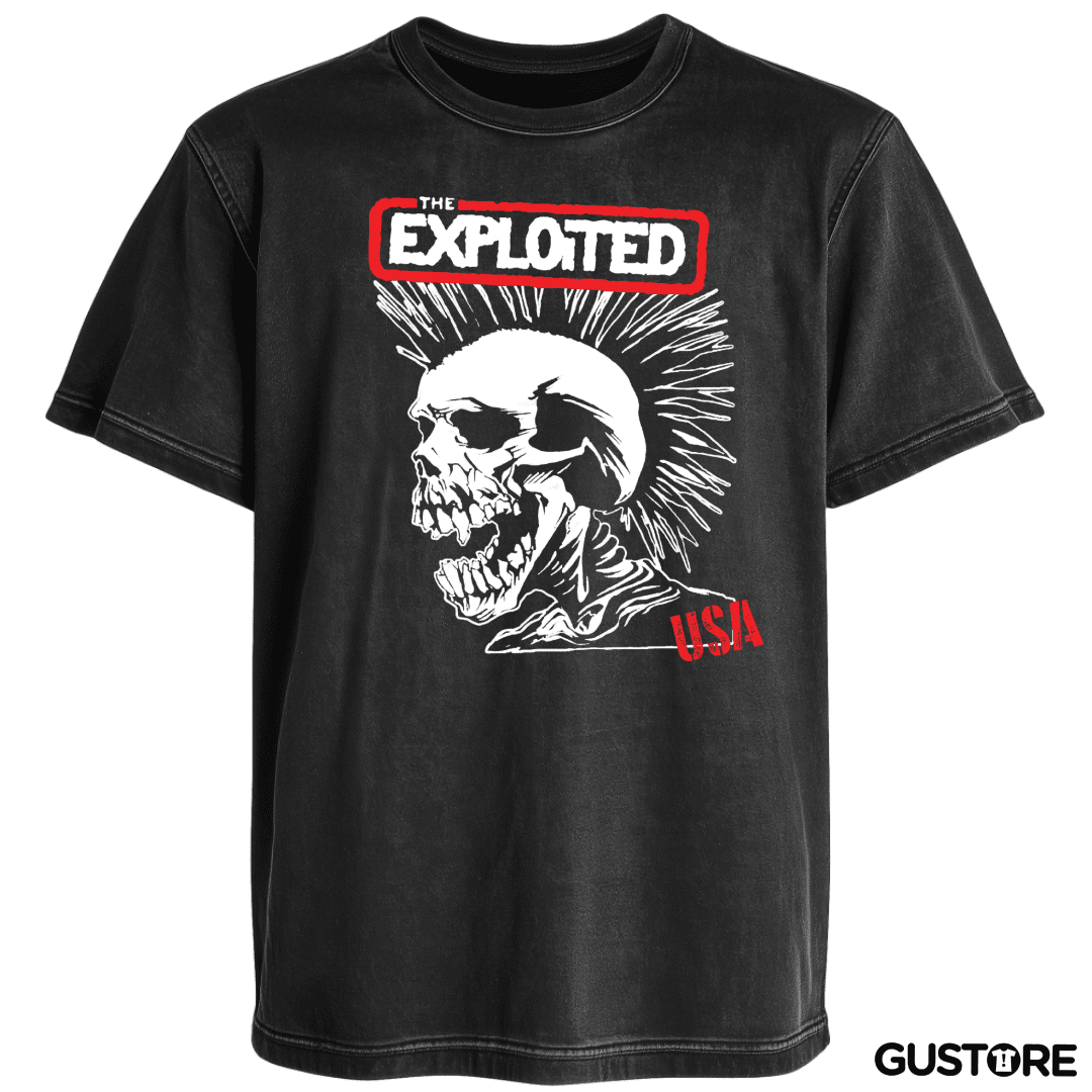 Polera desgastada The Exploited USA