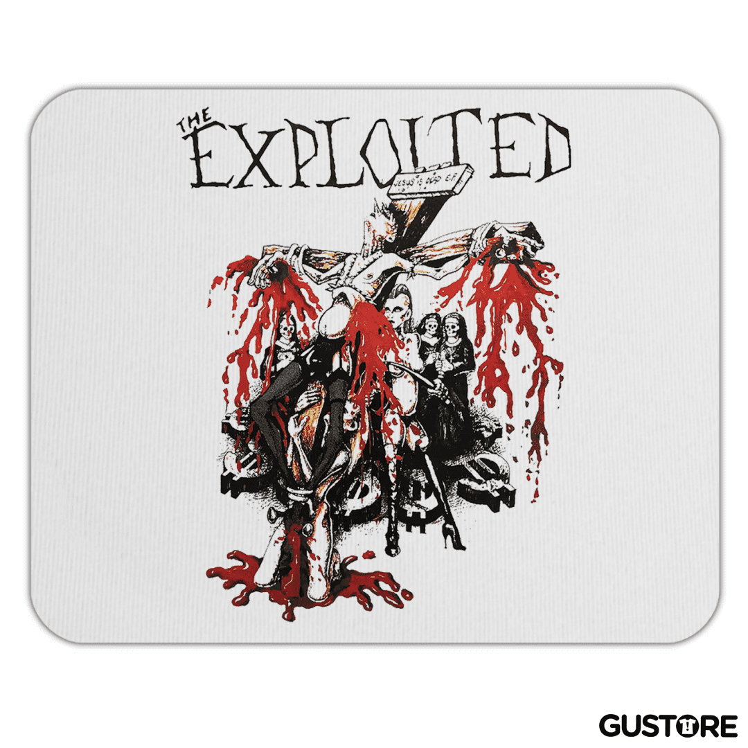 Mousepad The Exploited Jesus is Dead