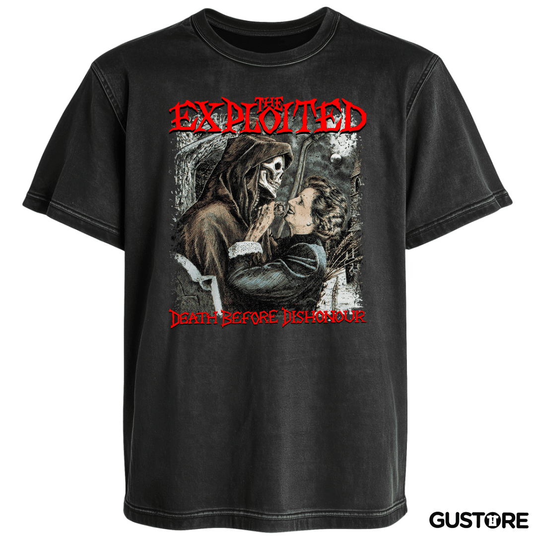 Polera desgastada The Exploited Death Before