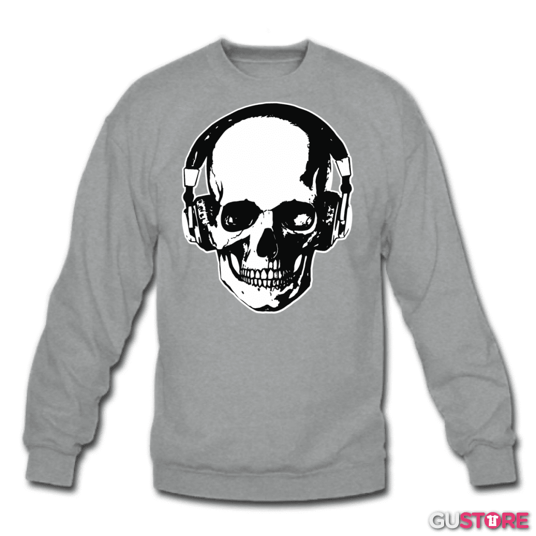 Poleron polo Calavera Audifonos