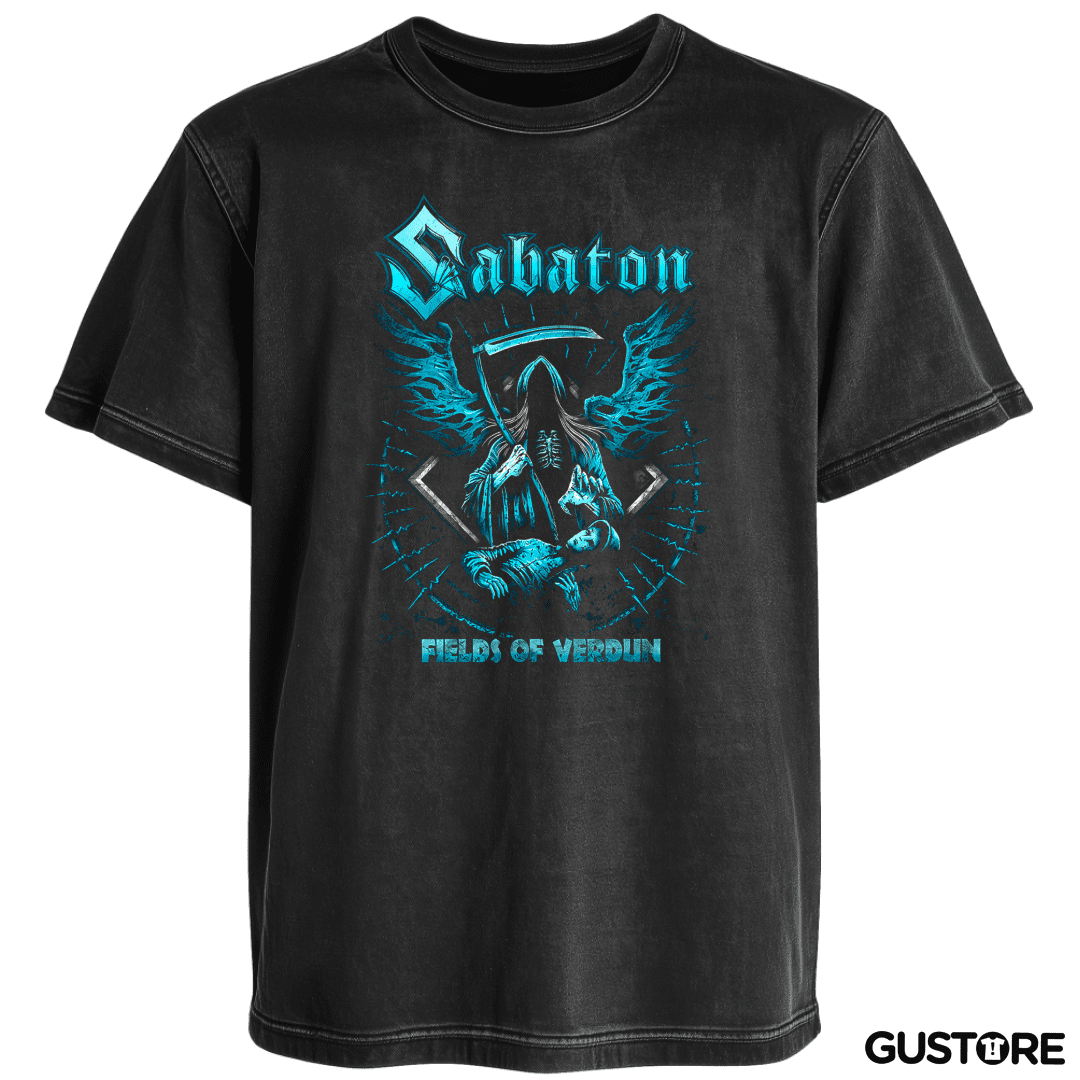 Polera desgastada Sabaton Fields of Verdun