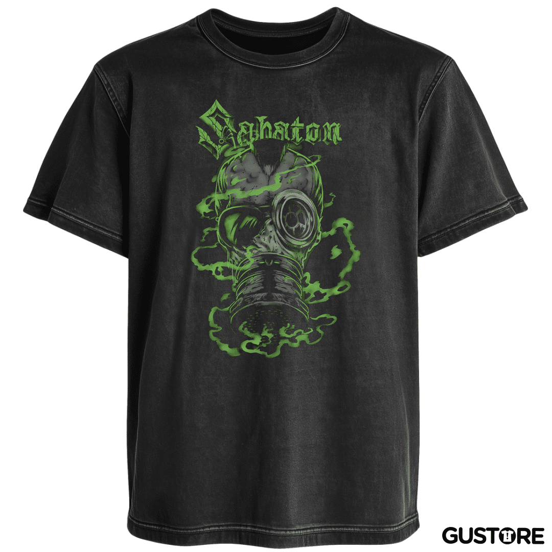 Polera desgastada Sabaton Dead Man