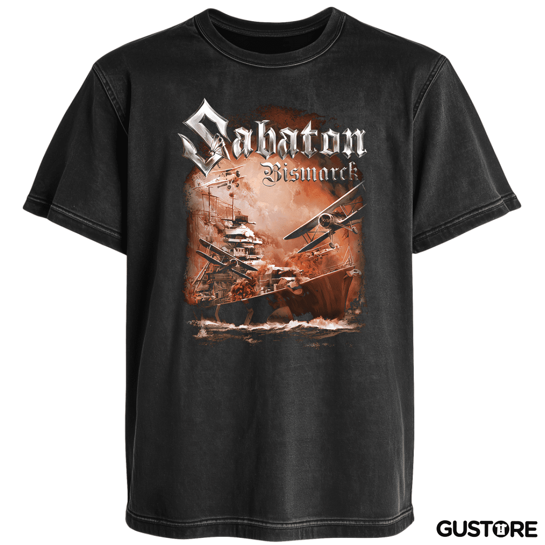 Polera desgastada Sabaton Bismarck