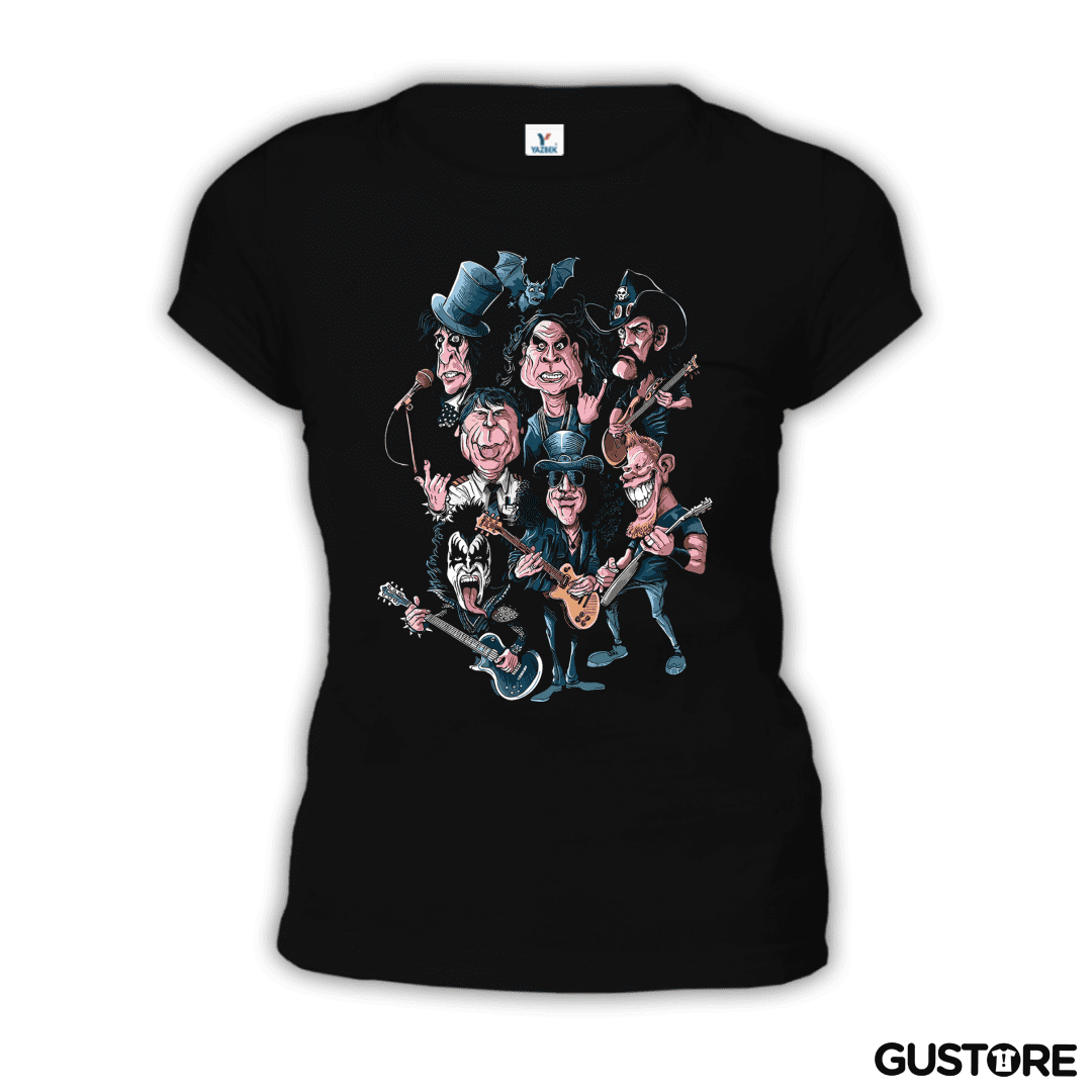 Polera de Mujer Leyendas del Rock