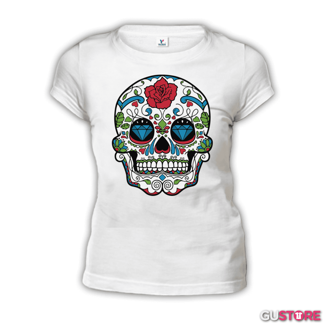 Polera de Mujer Calaca