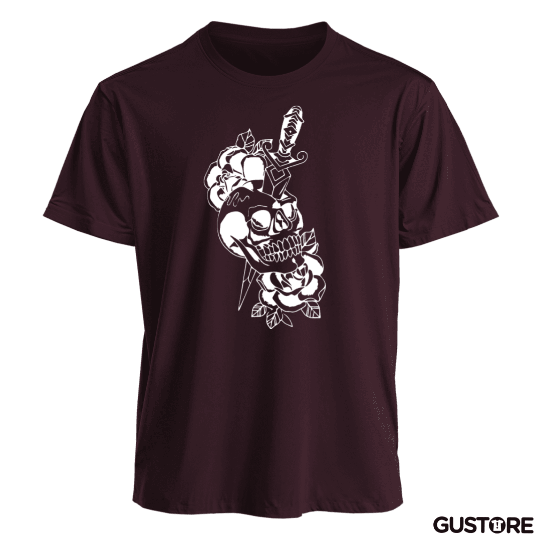 Polera Dagger skull