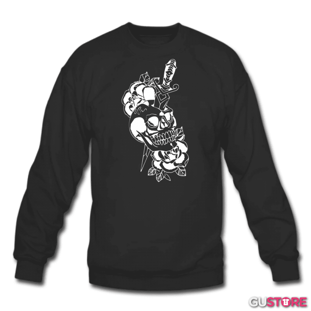 Poleron polo Dagger skull