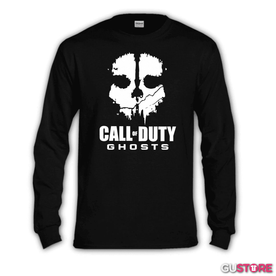Polera manga larga Ghost