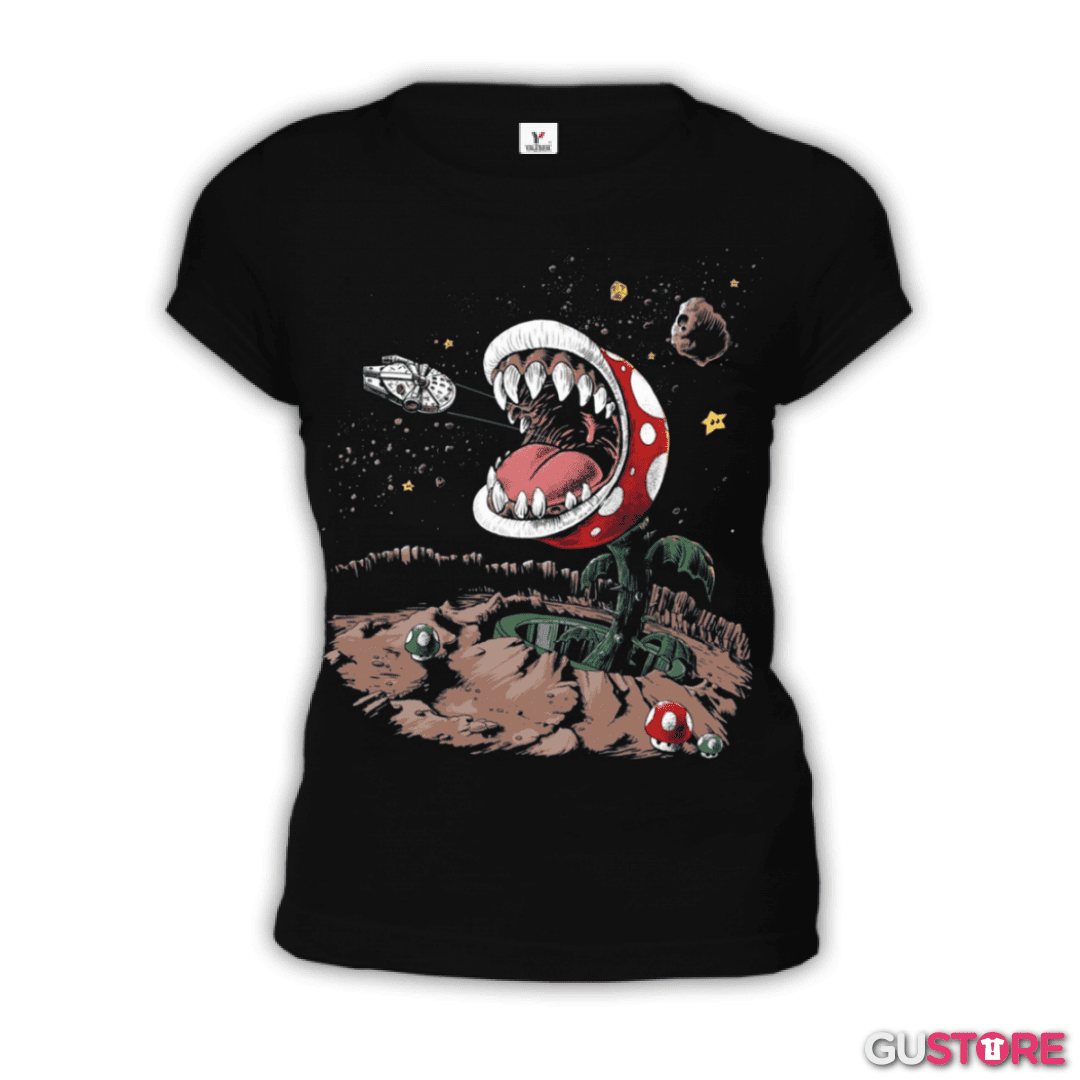 Polera de Mujer Super bigote Wars