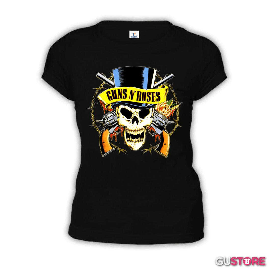 Polera de Mujer Guns full color 2