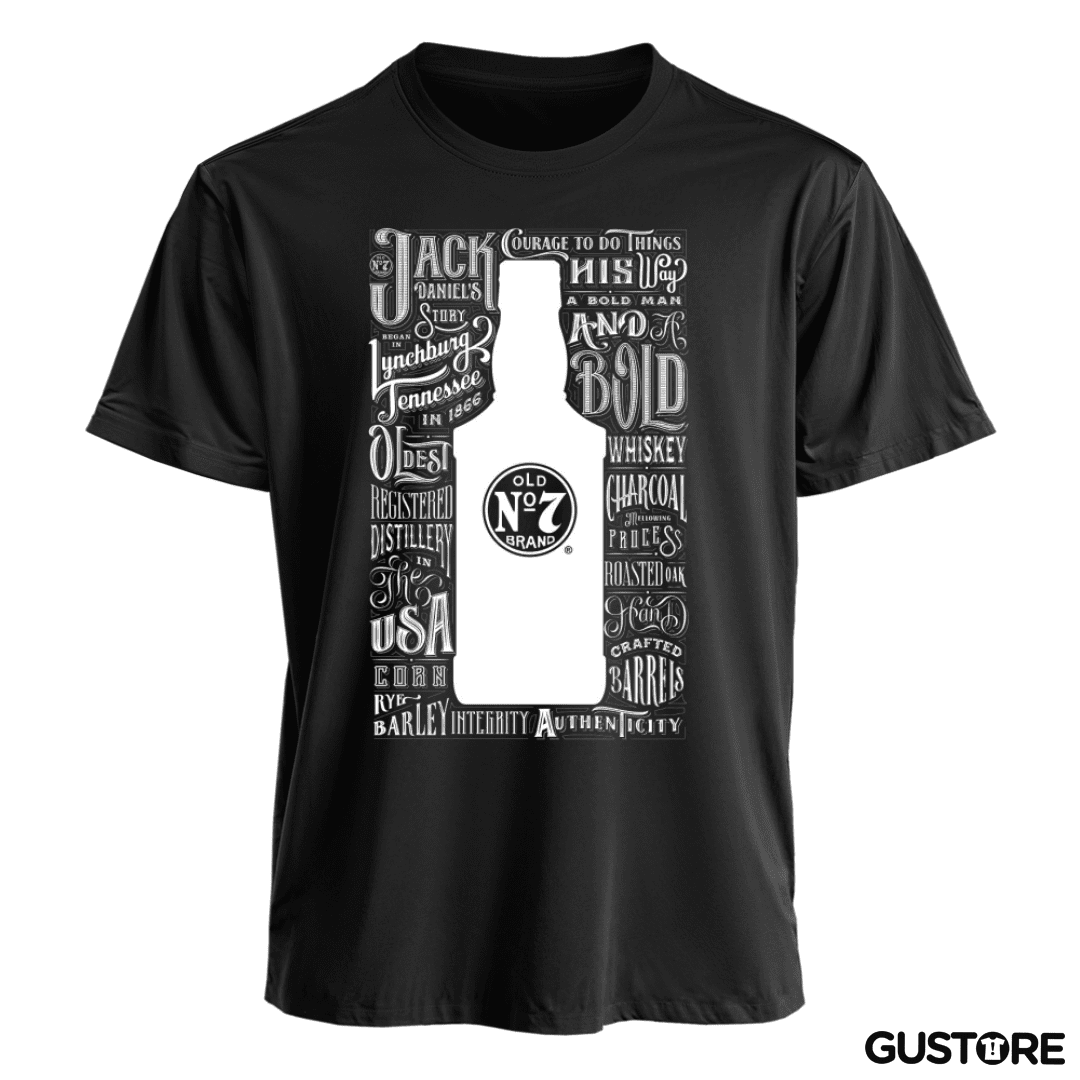 Polera Jack daniels n 7