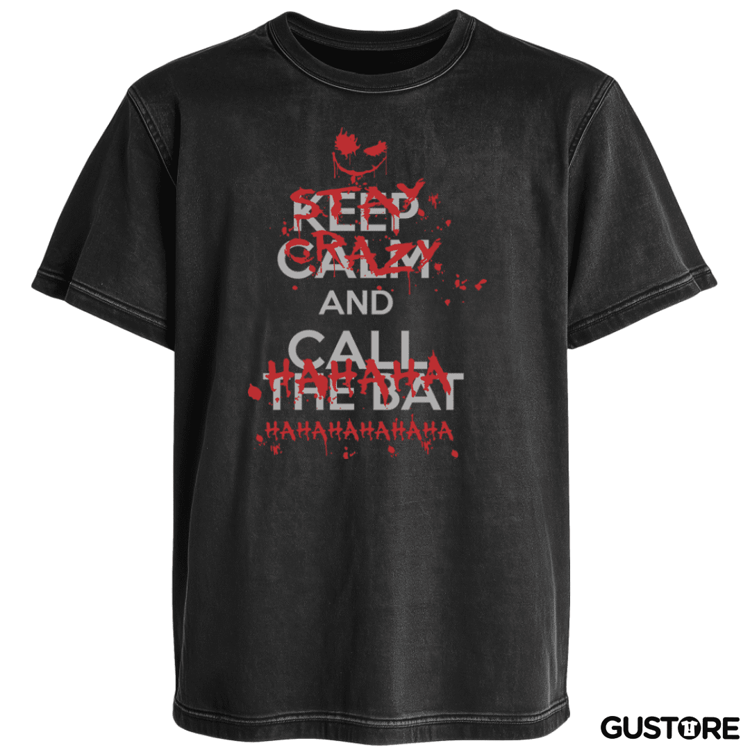 Polera desgastada Stay crazy