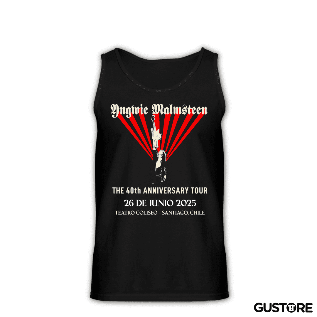 Sudadera Yngwie Malmsteen 40 Aniversario