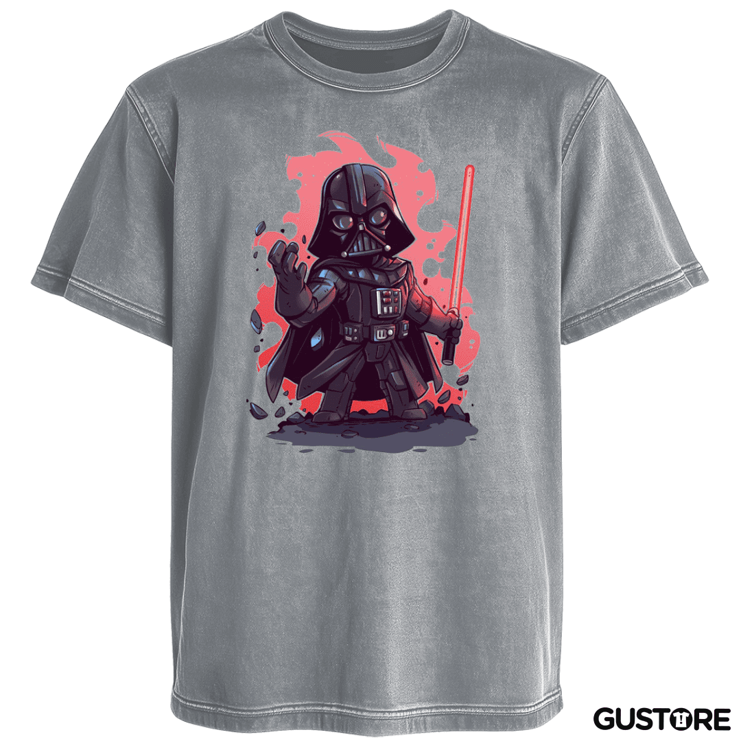 Polera desgastada Chibi Darth Vader