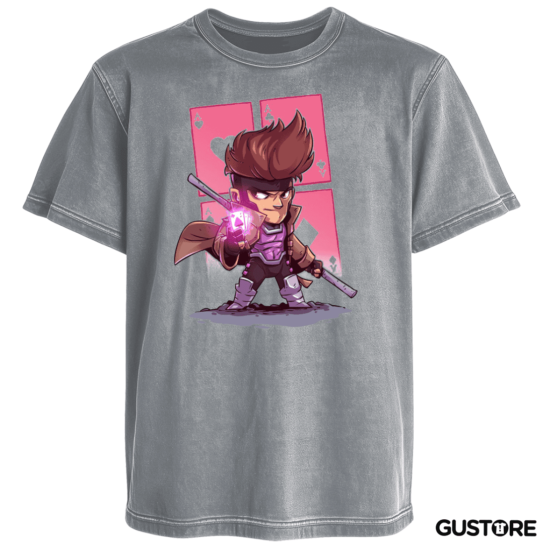 Polera desgastada Chibi Gambito