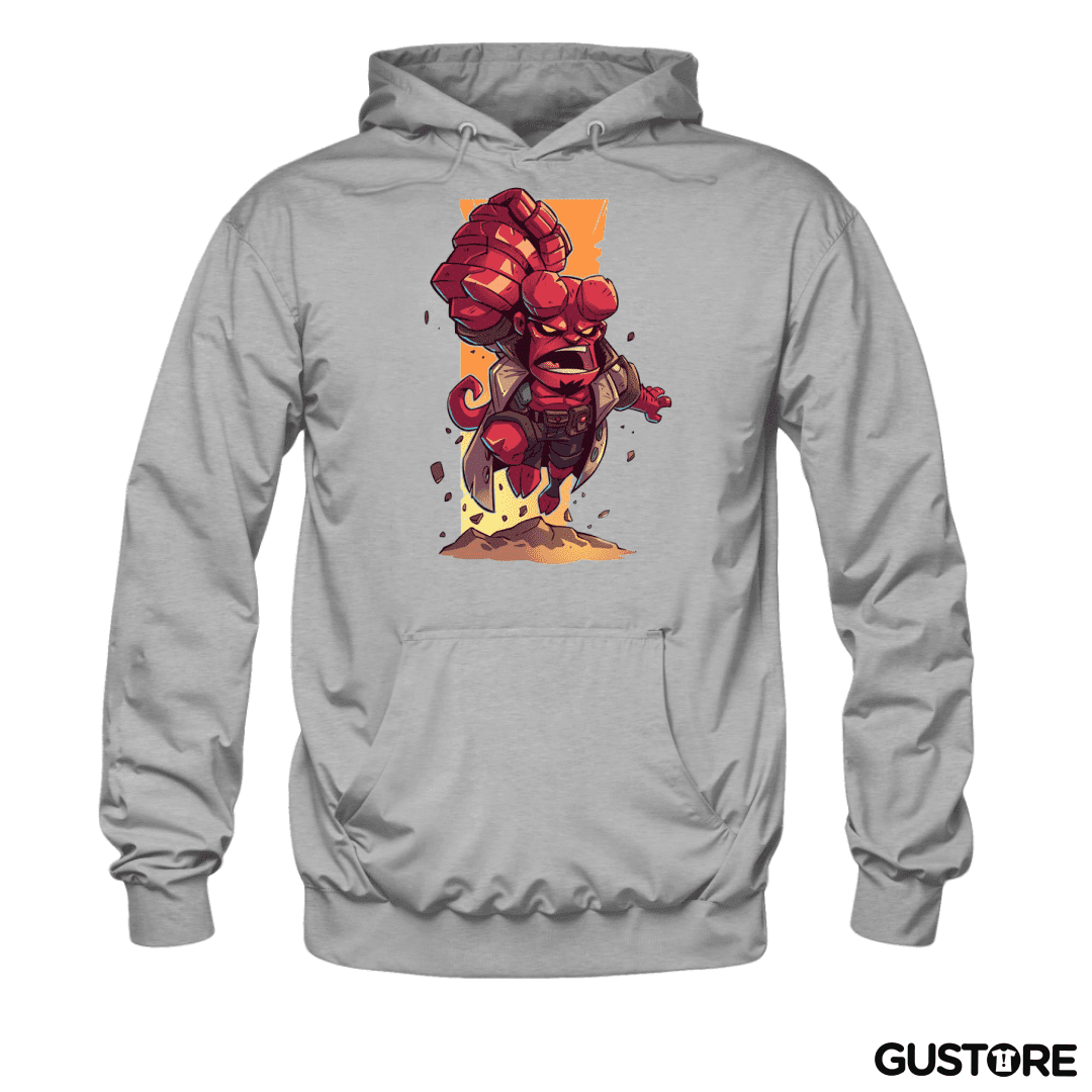 Polerón Canguro Chibi Hell boy