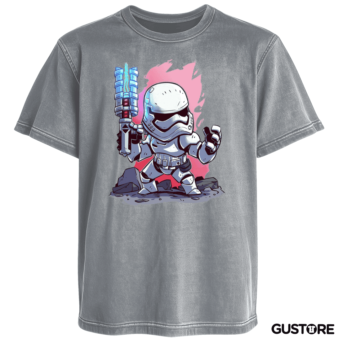Polera desgastada Chibi Trooper