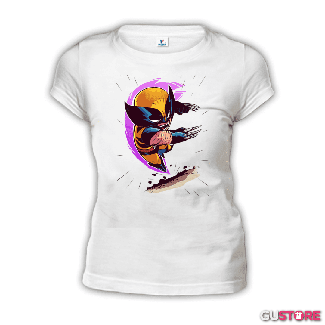 Polera de Mujer Chibi Wolverine