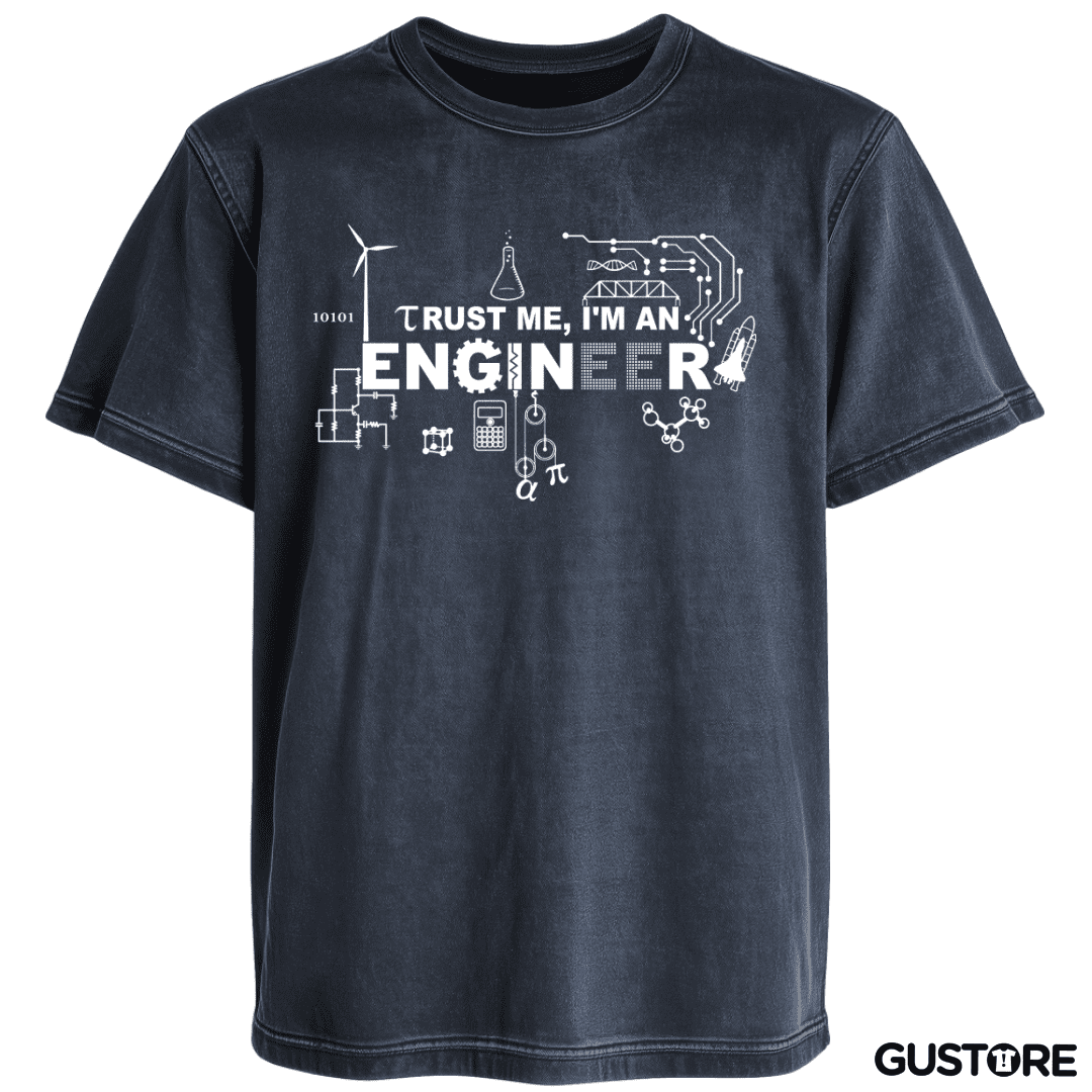 Polera desgastada Im an Engineer