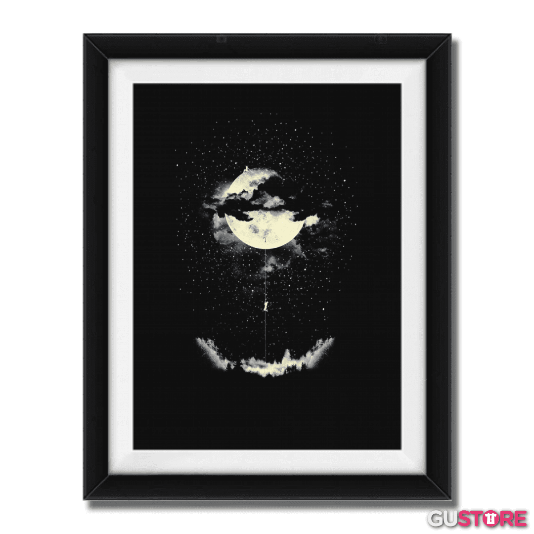 Cuadro decorativo Luna