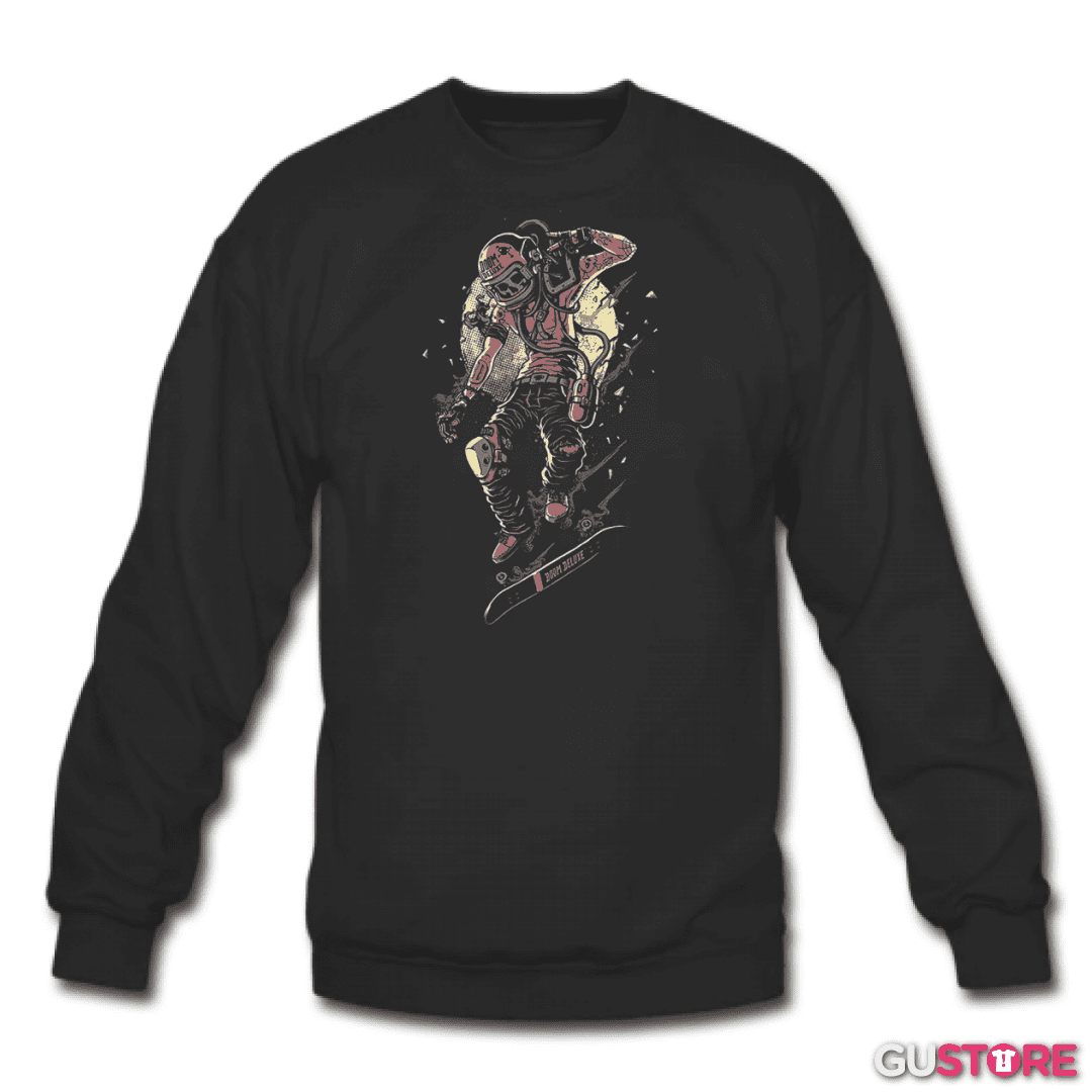 Poleron polo Skeleton skater