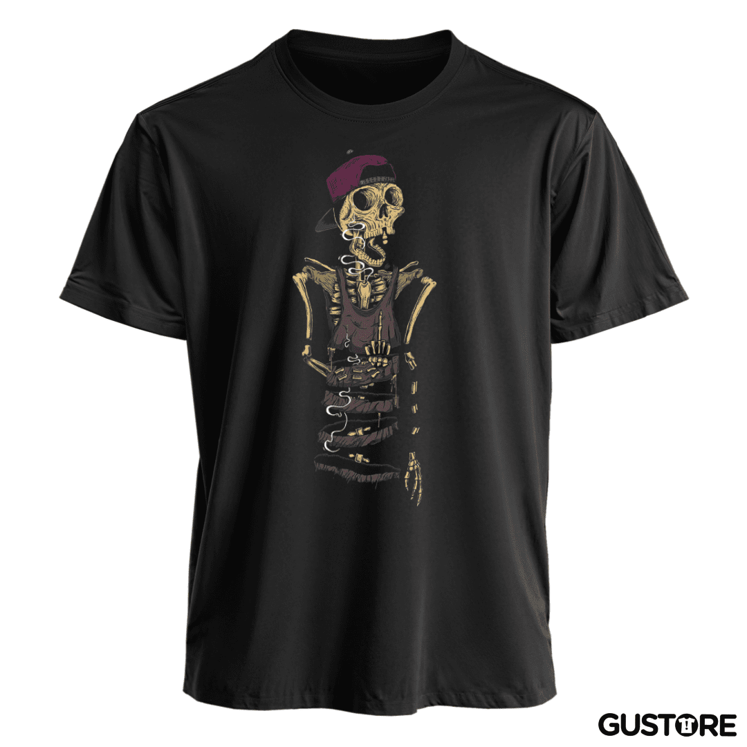 Polera Skeleton style