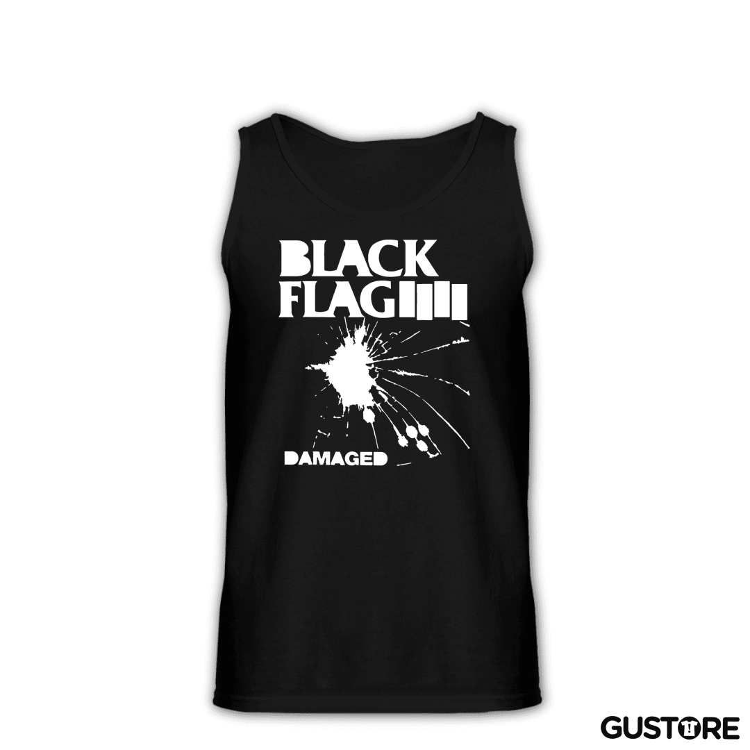 Sudadera Black Flag Damaged